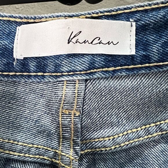 KanCan Jeans Stephanie Ultra High Rise 90's Boyfriend size 11/29 - Picture 10 of 15